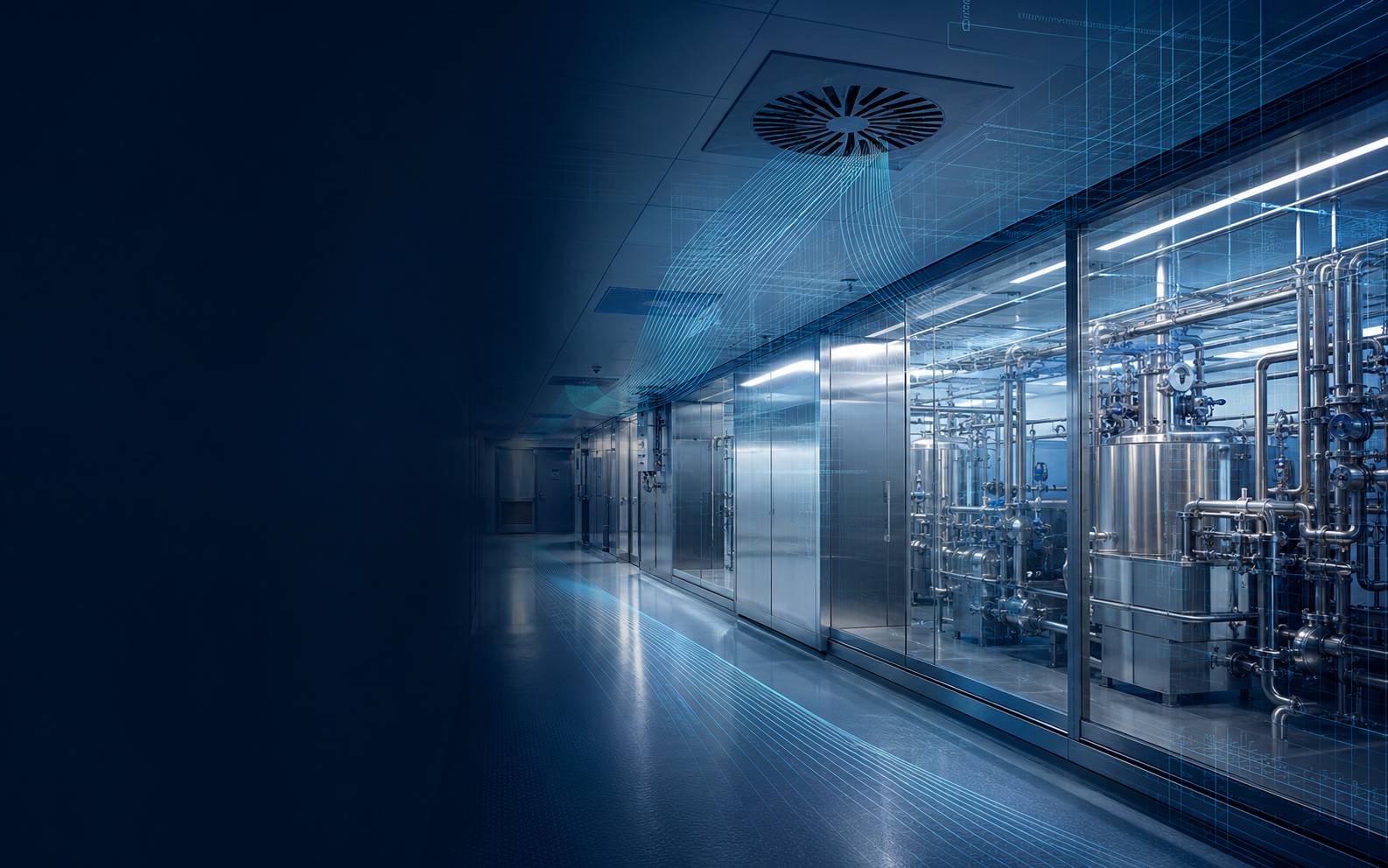 Advanced biopharmaceutical cGMP manufacturing facility