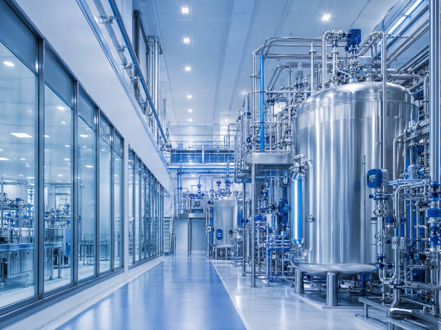 cGMP biopharmaceutical engineering and cleanroom facility